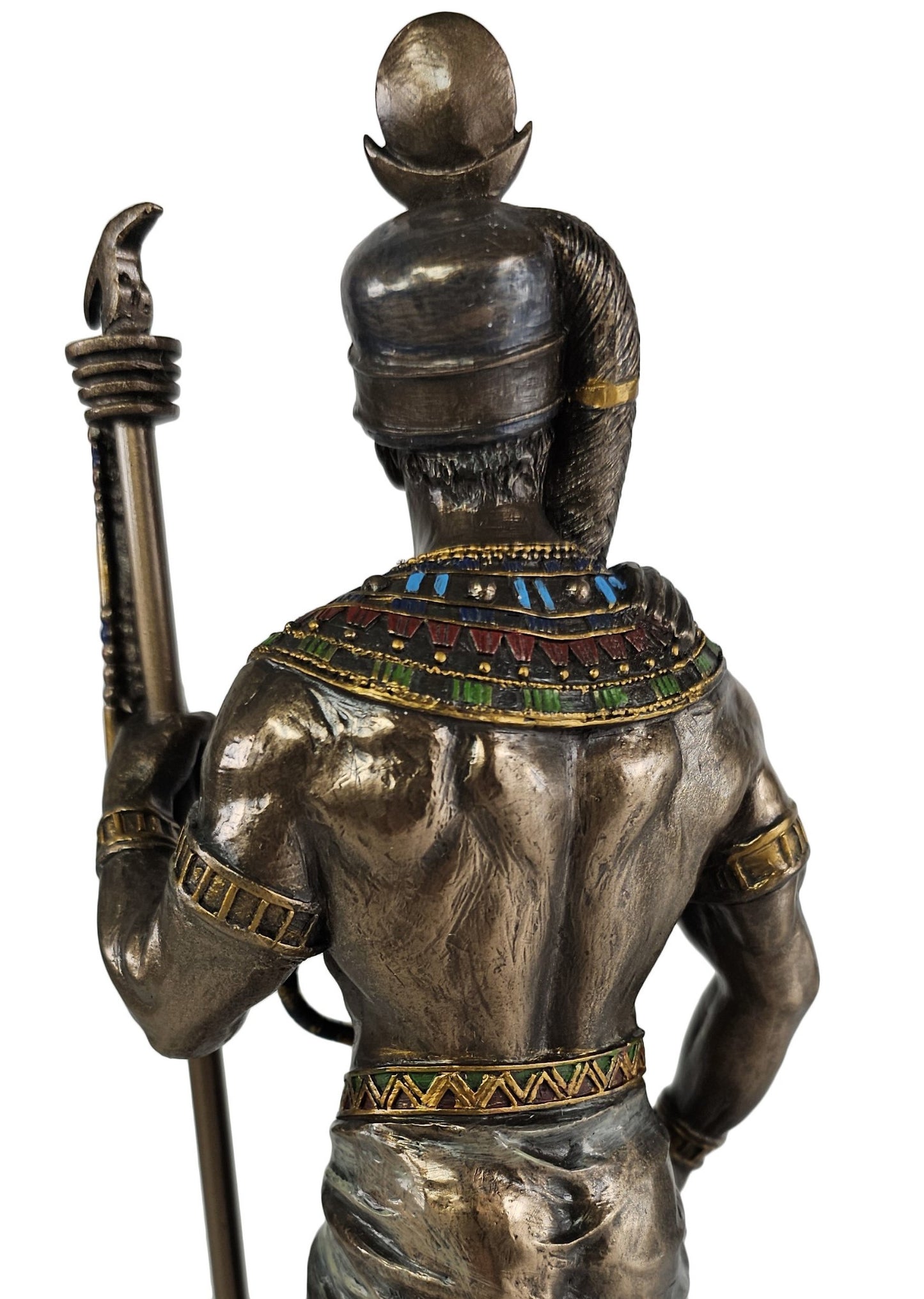 10 3/4" Khonsu Ancient Egyptian God of the Moon Statue Antique Bronze Color