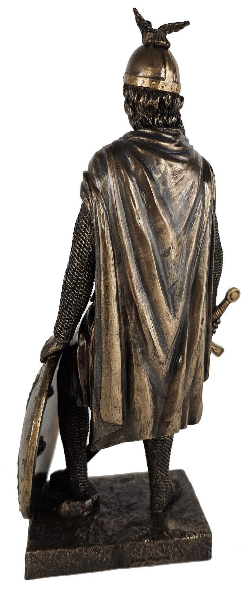 11 1/4" Sir William Wallace Scottish Warrior Knight Statue Bronze Finish