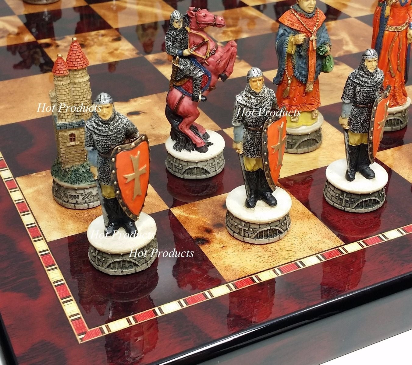 Medieval Times Robin Hood set of chess men pieces NEW - NO Board