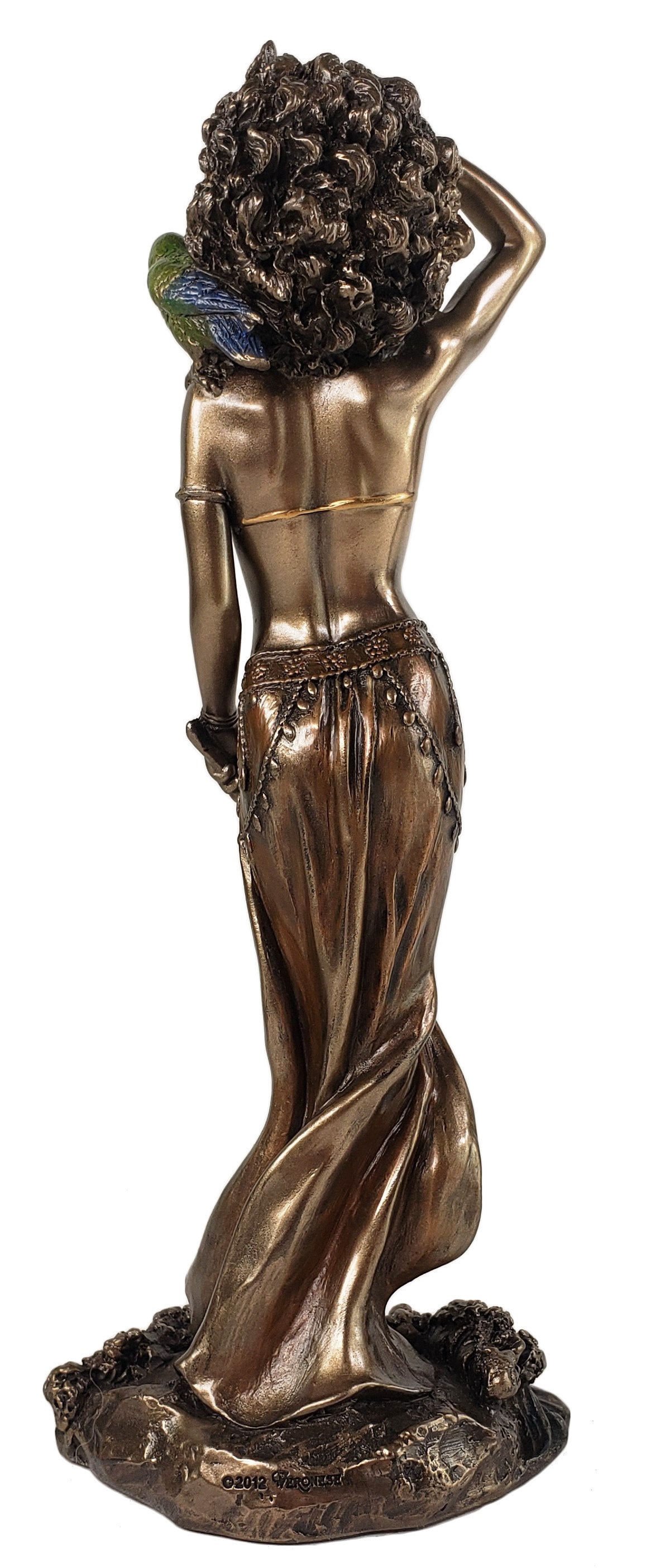 ORISHA OSHUN Goddess of Love Yoruba African Statue Sculpture Antique Bronze Fnsh