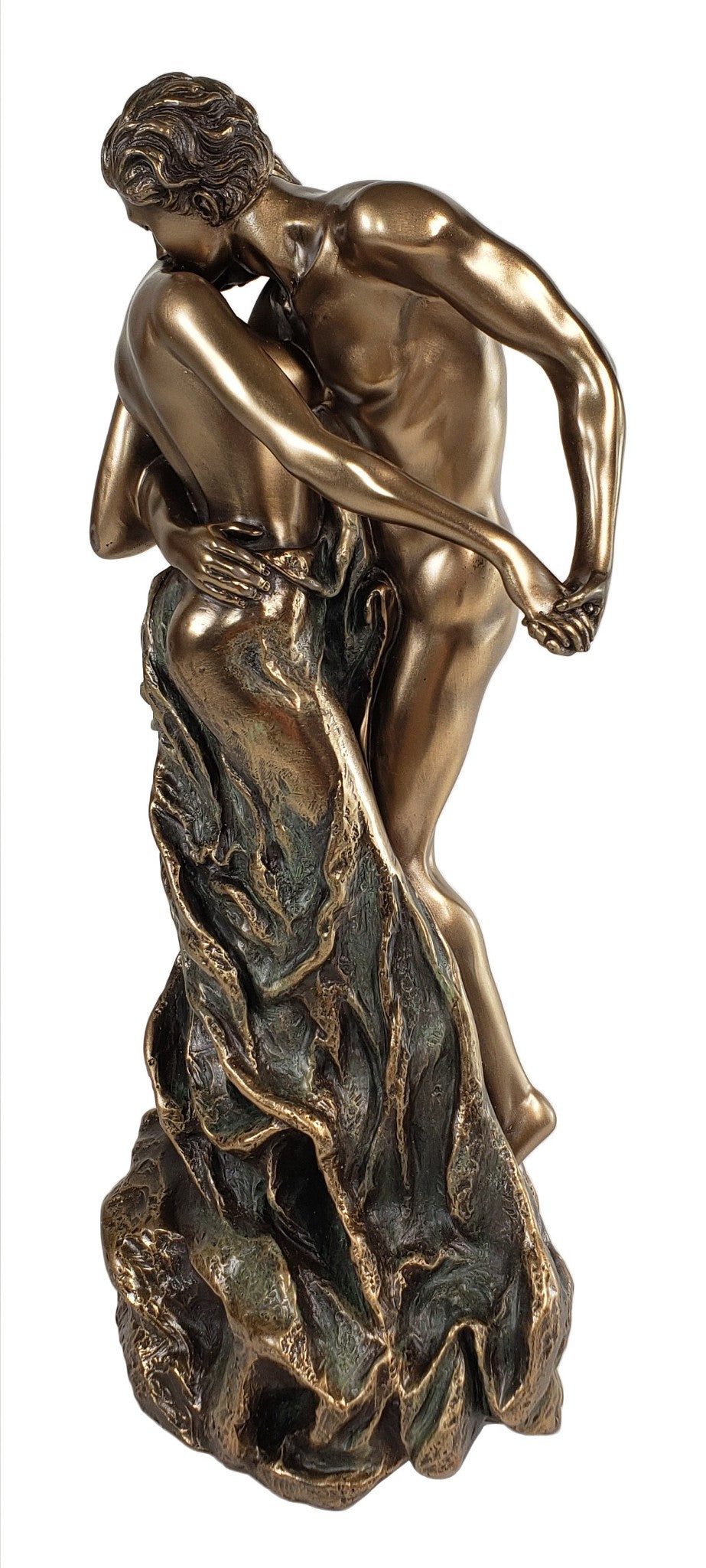 Waltz Statue CAMILLE CLAUDEL Sculpture Nude Lover Dance Statue Bronze Color