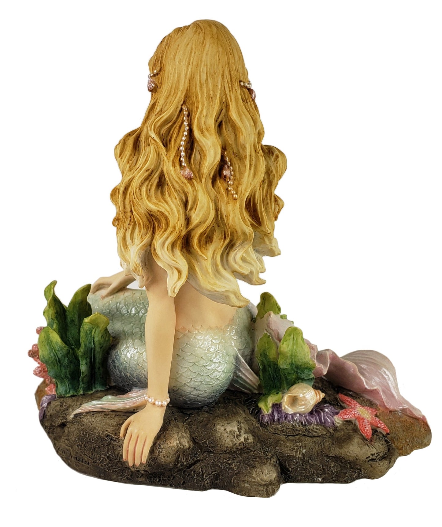 6" Veronese Design Enchanted Song Mermaid Nautical Fantasy Hand Painted Statue