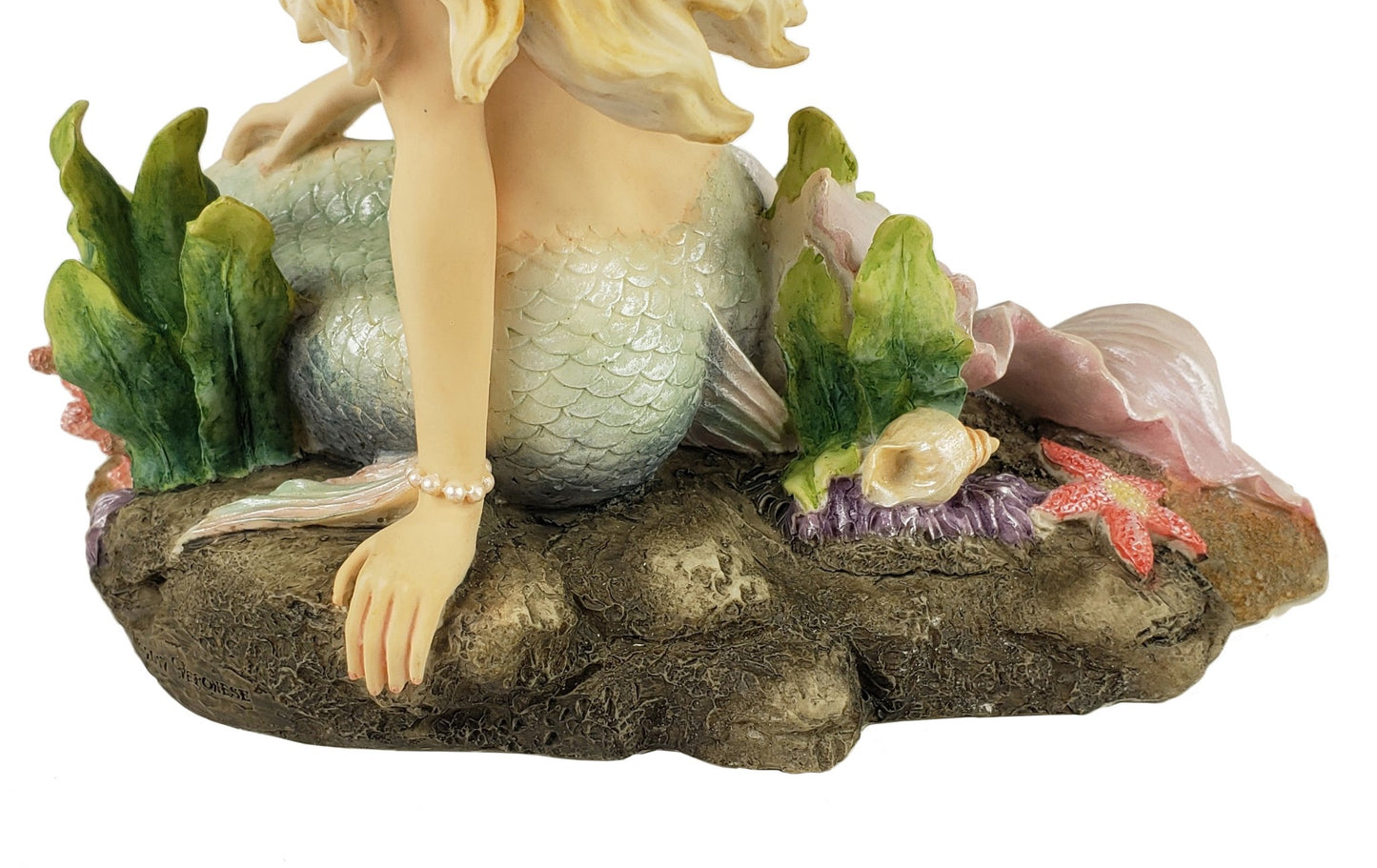 6" Veronese Design Enchanted Song Mermaid Nautical Fantasy Hand Painted Statue