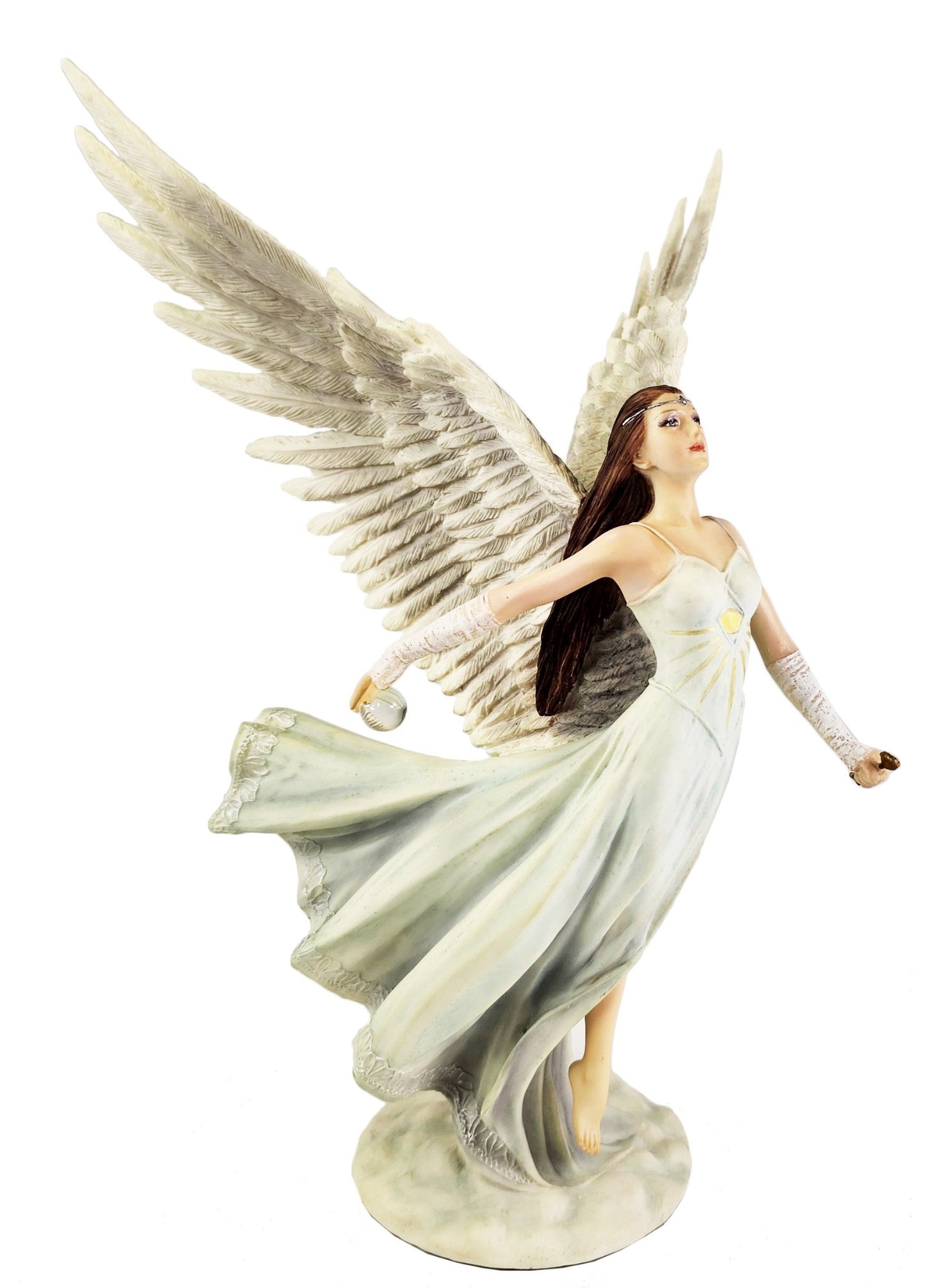 10 1/2" Anne Stokes Ascendance Ascending Angel Statue Sculpture