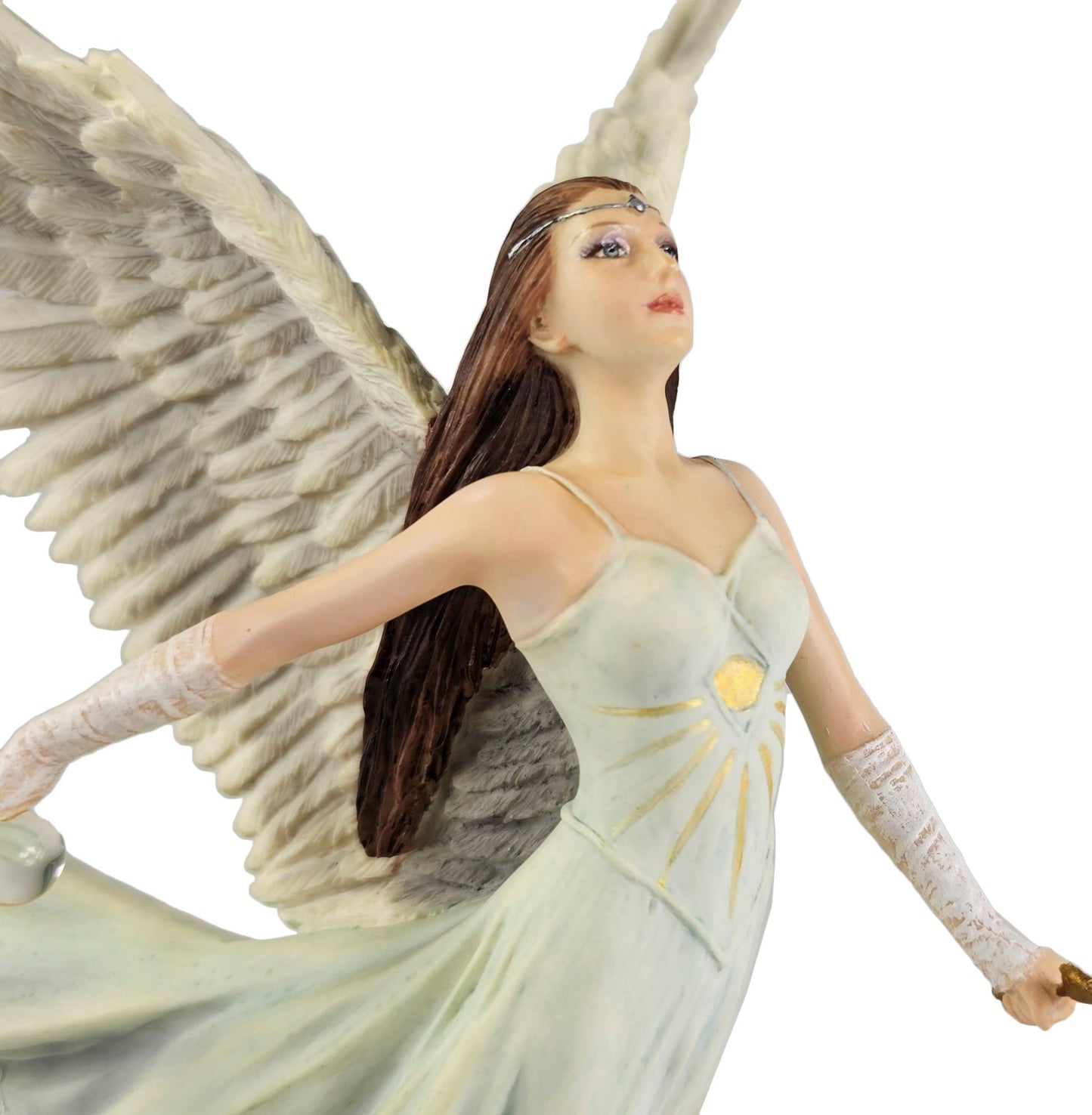 10 1/2" Anne Stokes Ascendance Ascending Angel Statue Sculpture