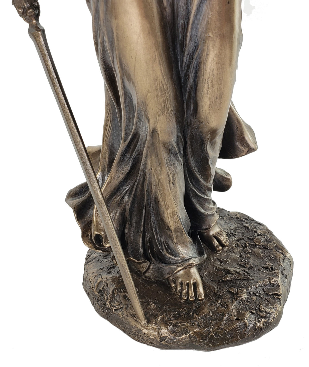 13 1/4" BLIND LADY JUSTICE Scales Lawyer Firm Statue Bronze Finish