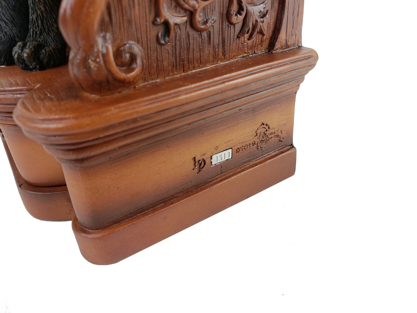 8 1/4" Lisa Parker Absinth Black Cat on Dressing Table Mirror with Drawer Statue