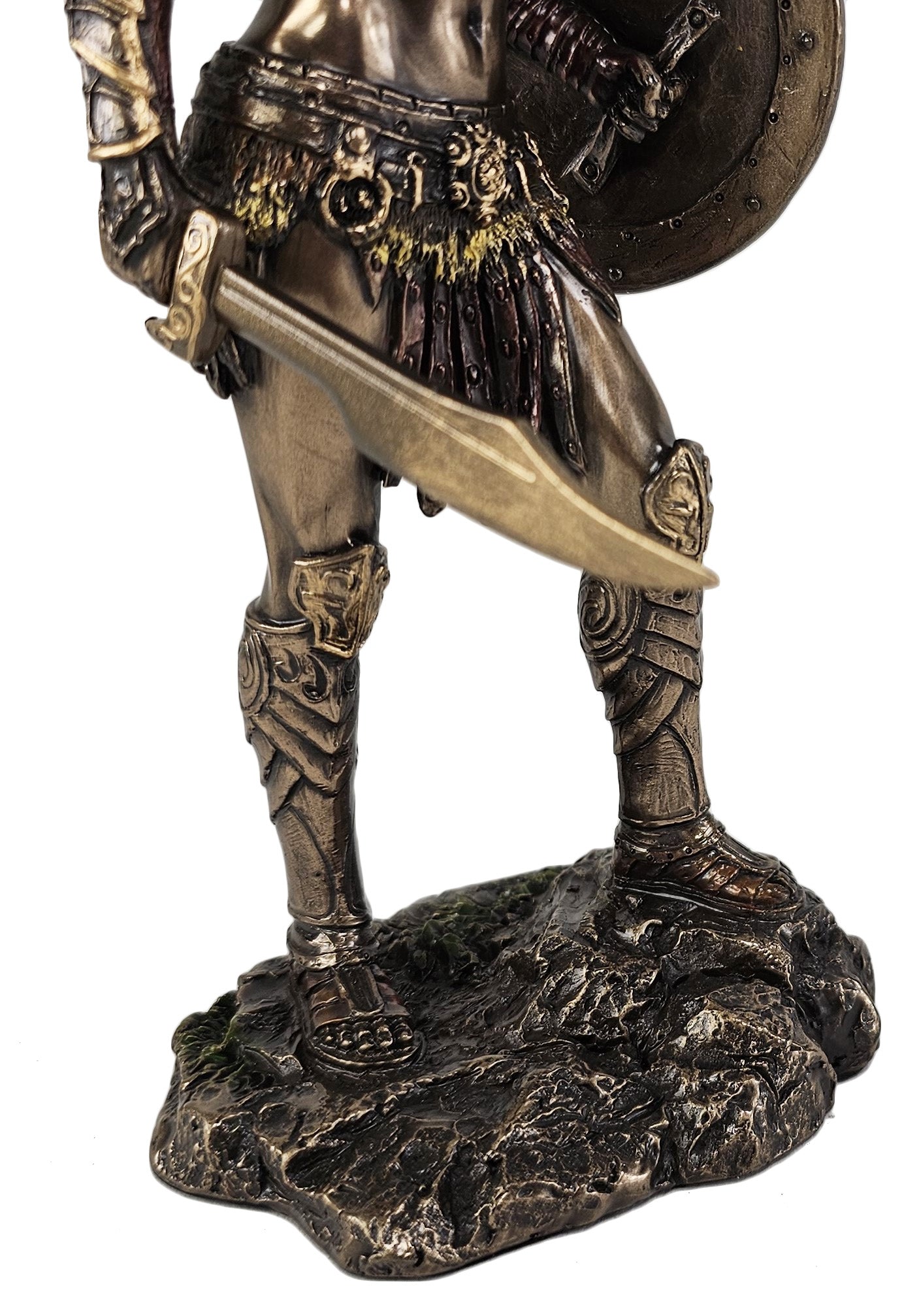 9" Greek Mythology Amazon Queen Penthesilea Bronze Color