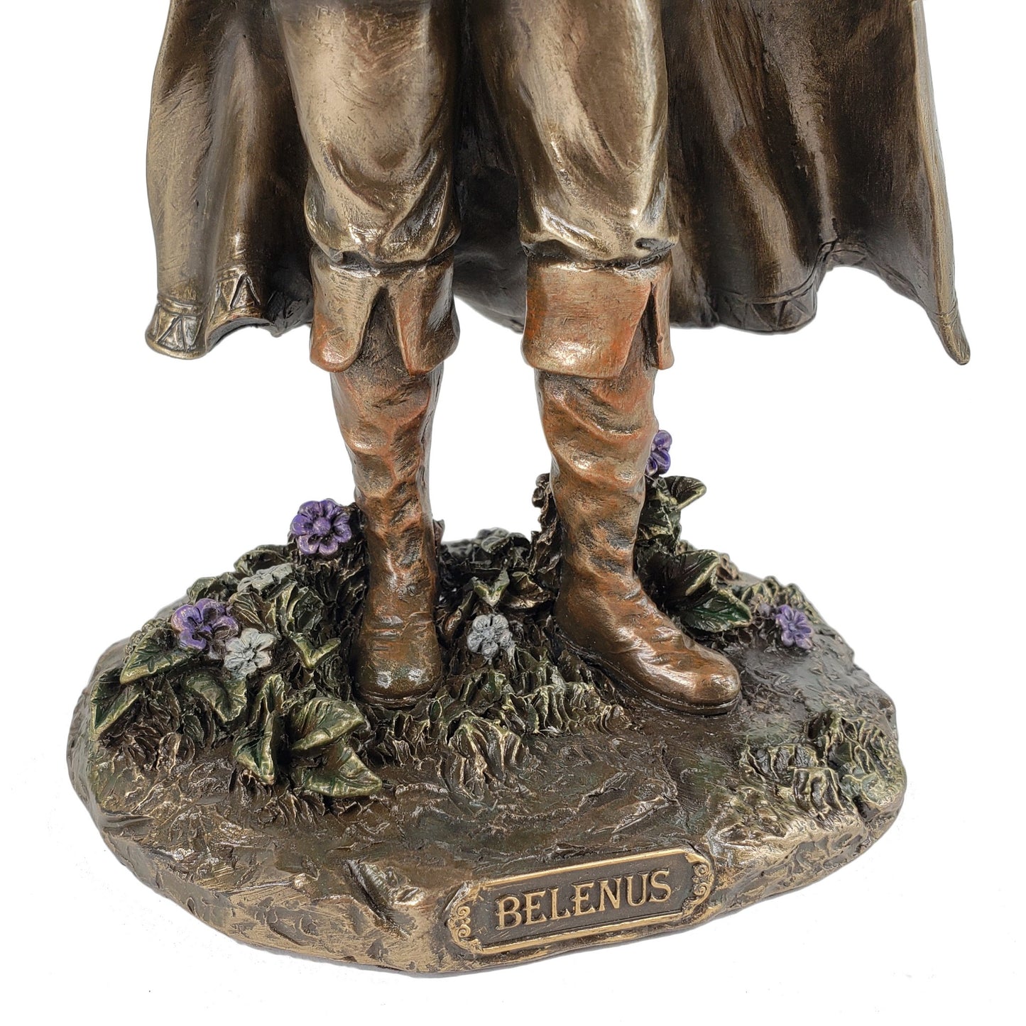 9 1/4 Inch BELENUS Viking Celtic Pagan Sun God Statue Bronze Color