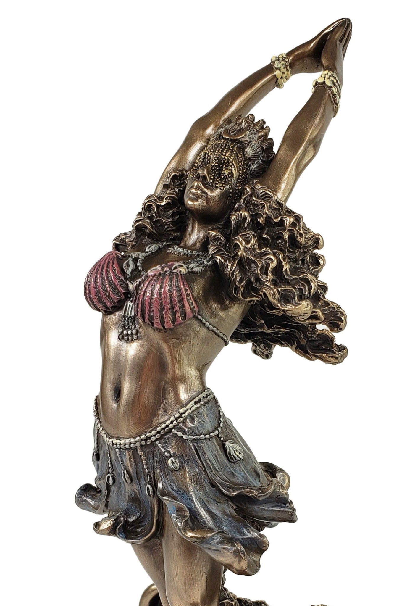 10 Orisha Yemaya Ocean Goddess Yoruba African Statue Sculpture Bronze Finish