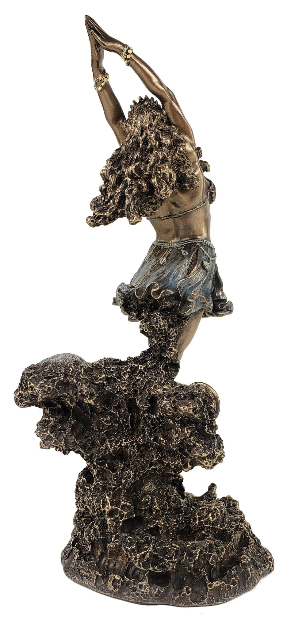 10 Orisha Yemaya Ocean Goddess Yoruba African Statue Sculpture Bronze Finish