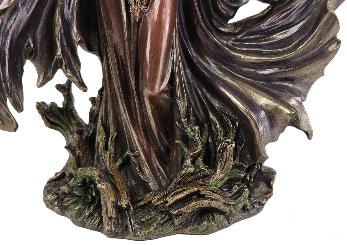11" Morgana Arthurian Legend by Monte Moore Statue Antique Bronze Finish