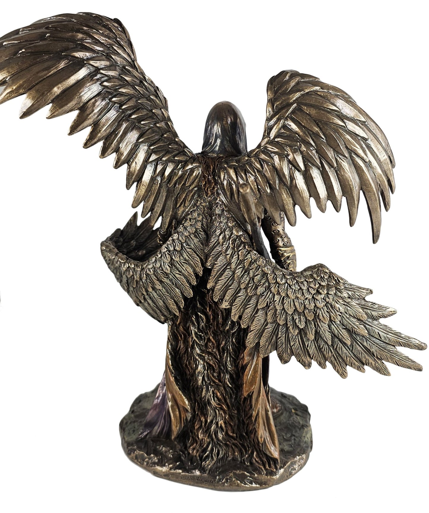 10 1/2" Azrael Archangel of Death Statue Bronzed Finish Statue