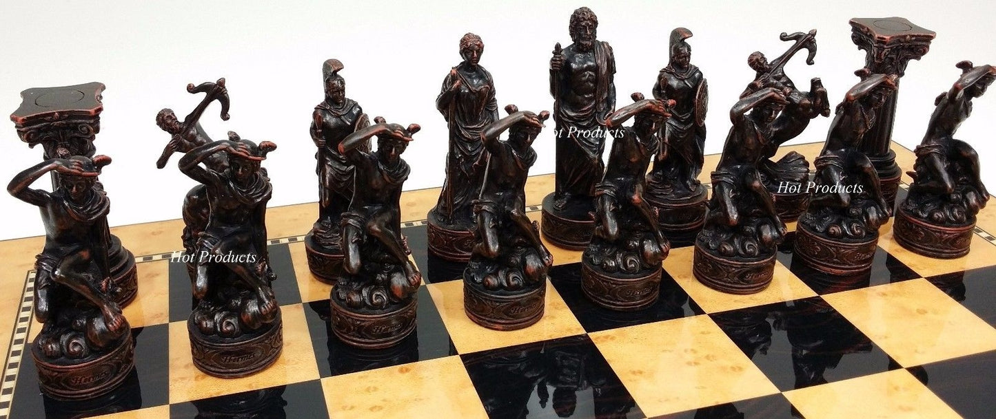 Greek Mythology Gods Chess Men Pieces Set Zeus Hera and More - NO BOARD