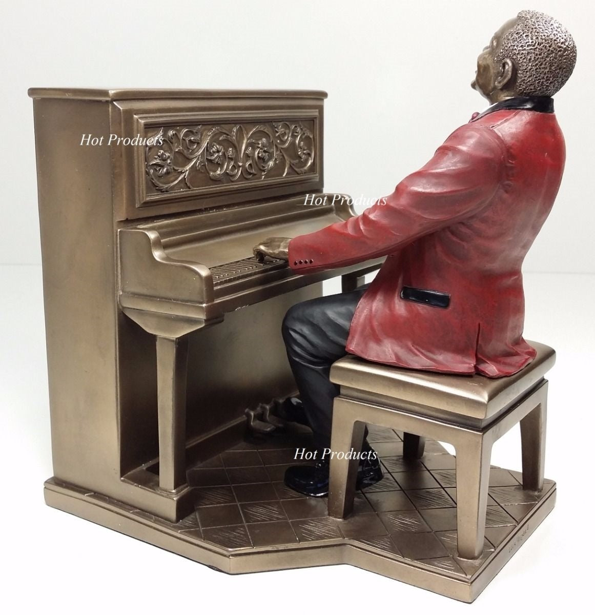 9" Jazz Band Collection - Piano Player Home Decor Statue Sculpture Figurine