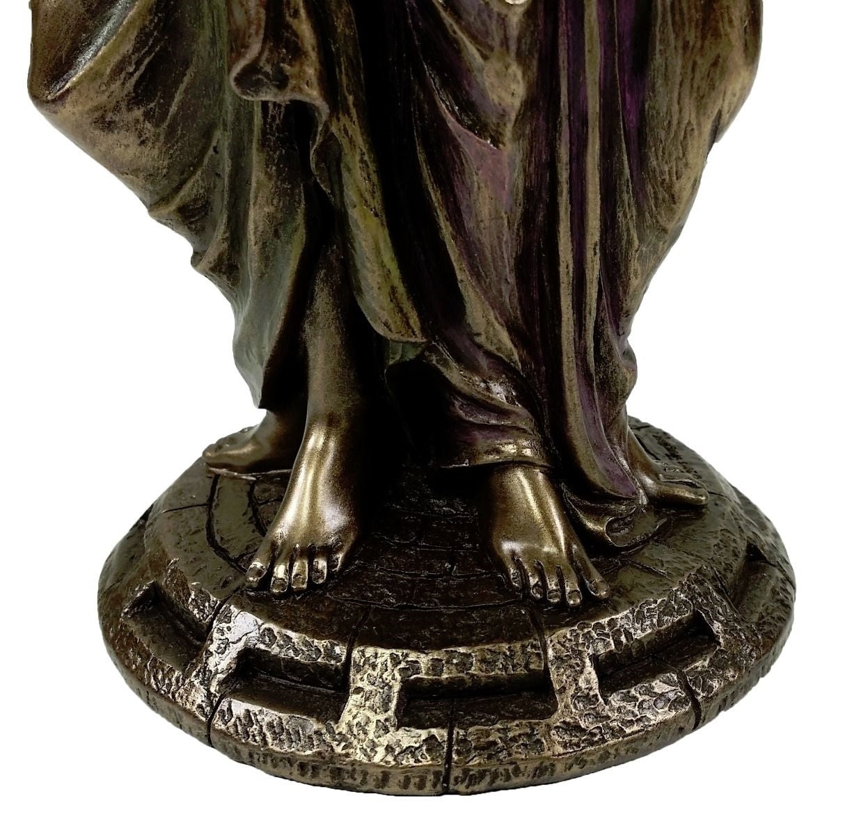 8 1/4" Hecate Greek Mythology Goddess of Magic & Witchcraft Statue Bronze Finish