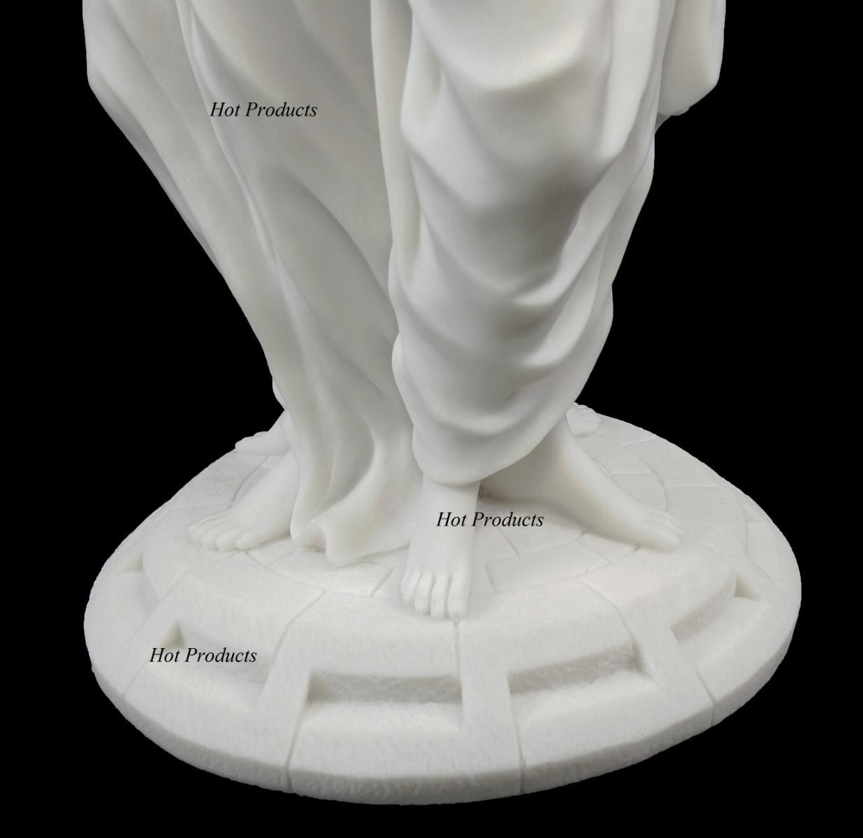 11 3/4" Hecate Greek Mythology Goddess of Magic & Witchcraft Statue WHITE