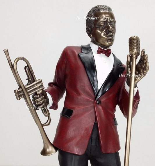 Jazz Band Collection - Singer / Trumpet Player Home Decor Statue