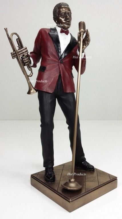 Jazz Band Collection - Singer / Trumpet Player Home Decor Statue