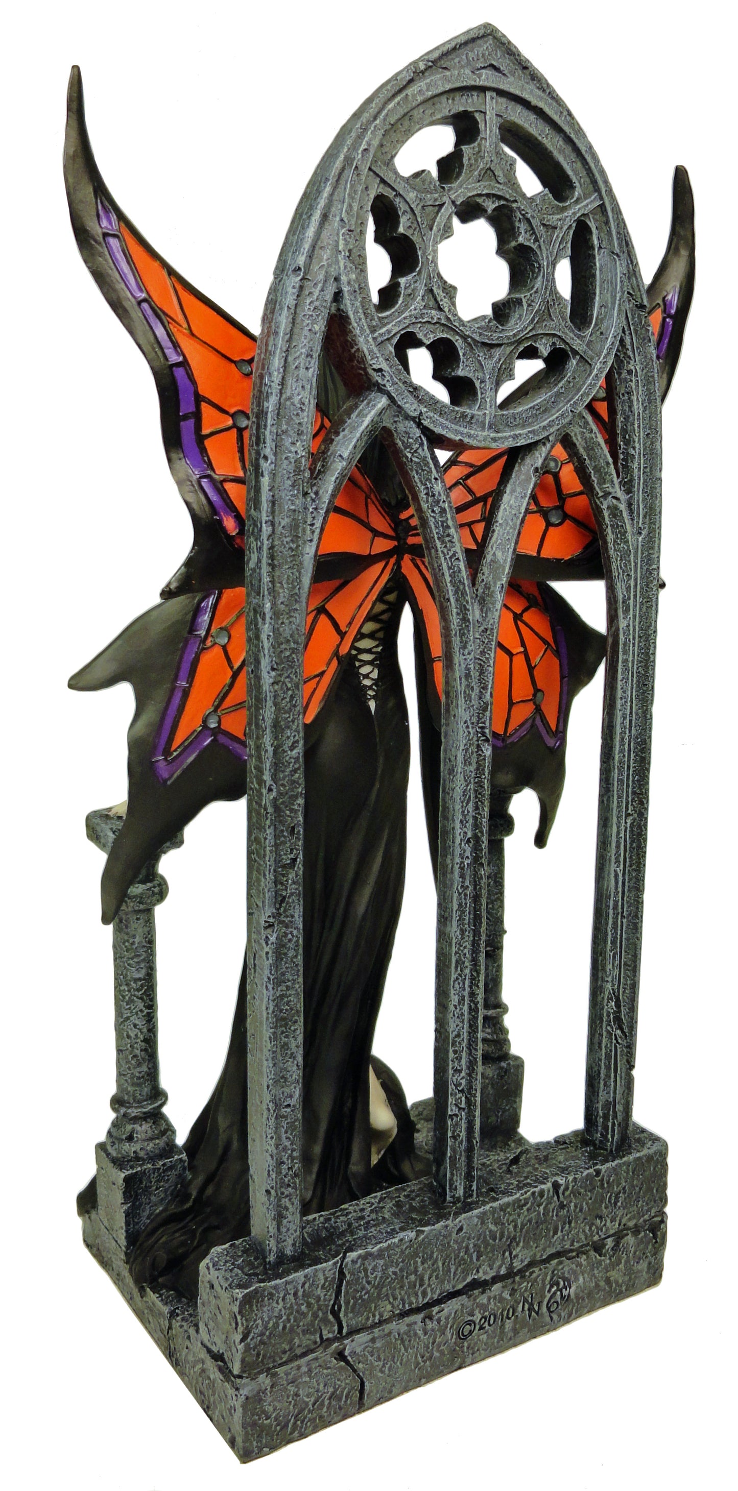 ANNE STOKES ARACNAFARIA Black Widow Spider Gothic Fairy Statue Hand Painted