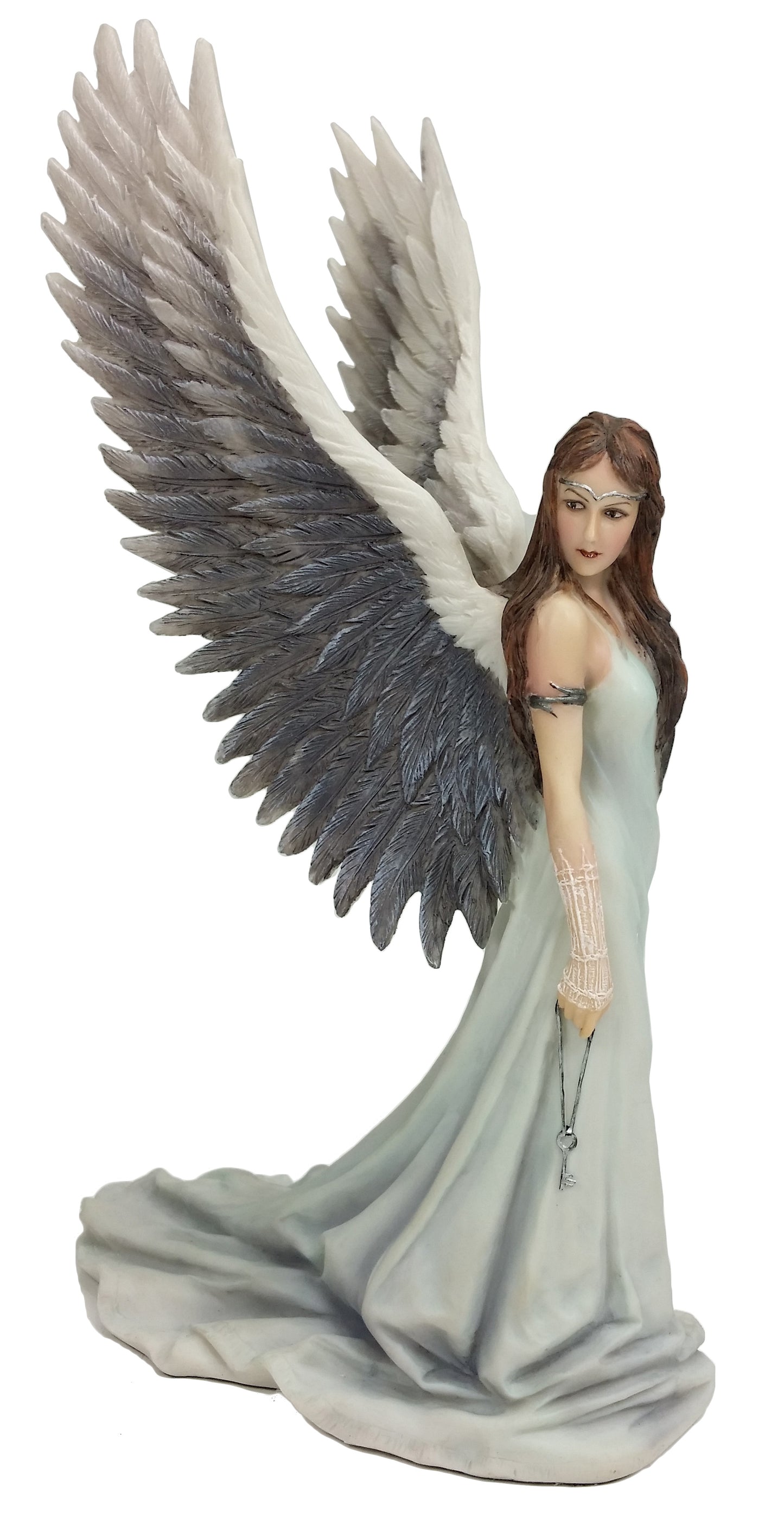 9 1/2" Anne Stokes Spirit Guide Guardian Angel Fairy Décor Statue Sculpture