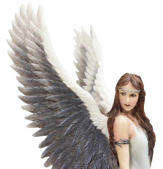 9 1/2" Anne Stokes Spirit Guide Guardian Angel Fairy Décor Statue Sculpture