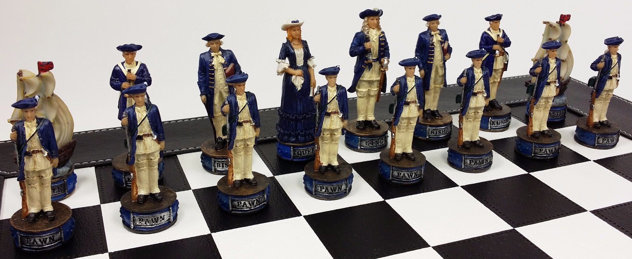 Pirates vs Royal Navy Pirate Chess Set W 18