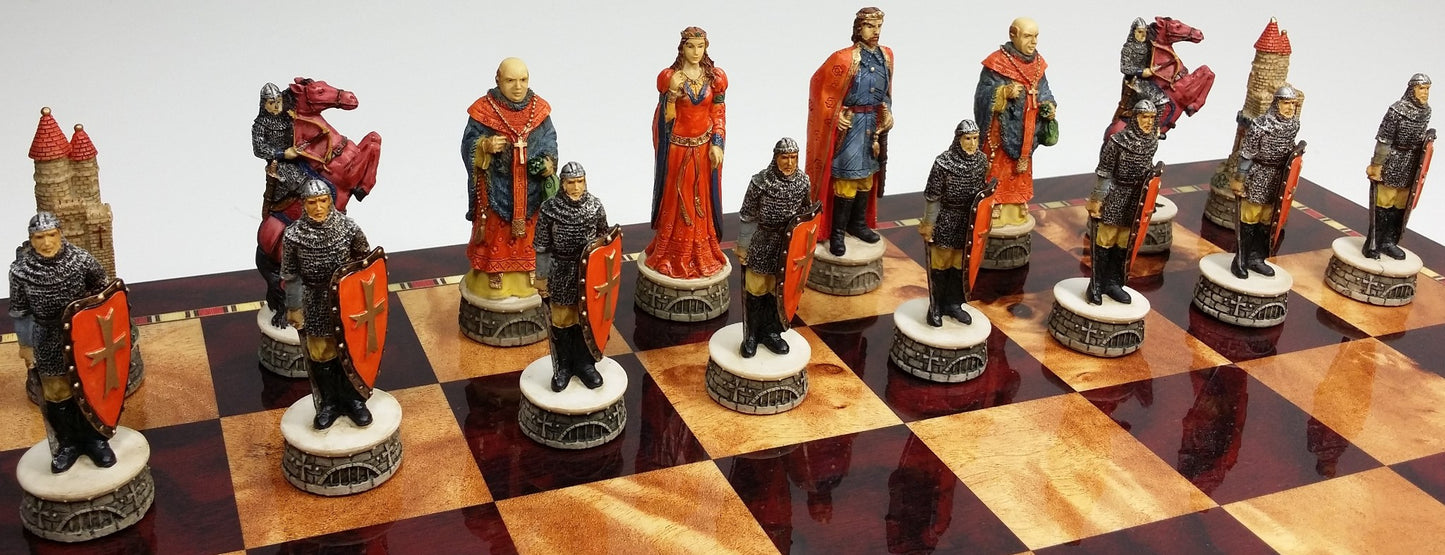 Medieval Times Robin Hood set of chess men pieces NEW - NO Board