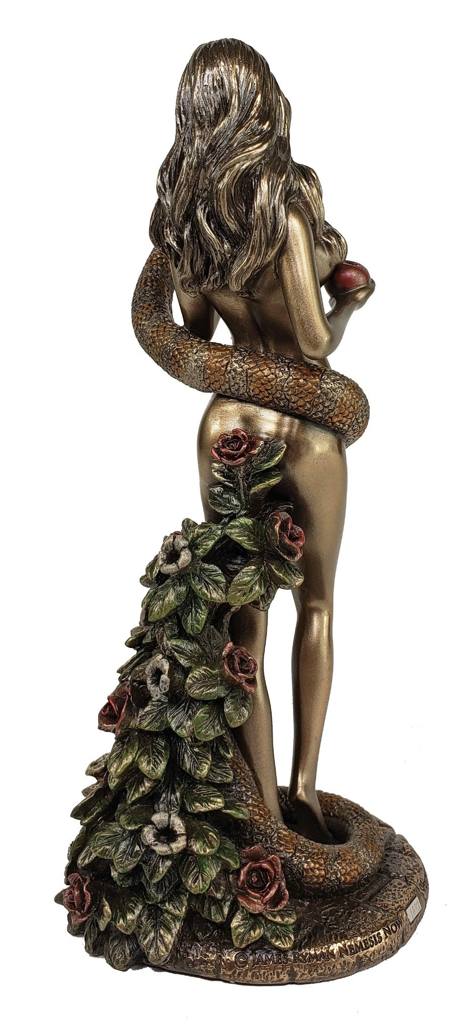 8" James Ryman Original Sin Eve Garden of Eden Nude Statue Bronze Color