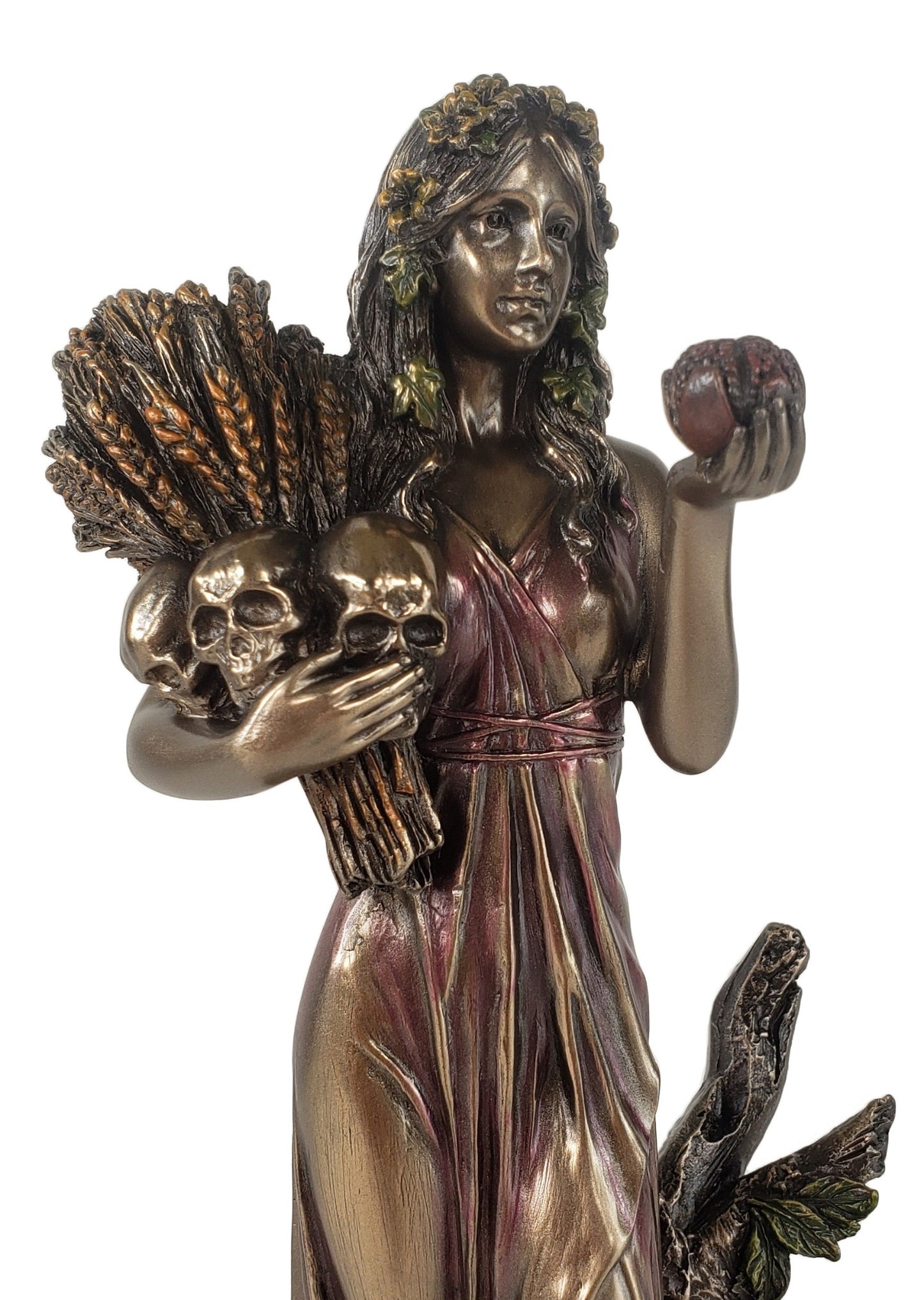 10" Persephone Greek Mythology Goddess of the Underworld Bronze Finish Statue